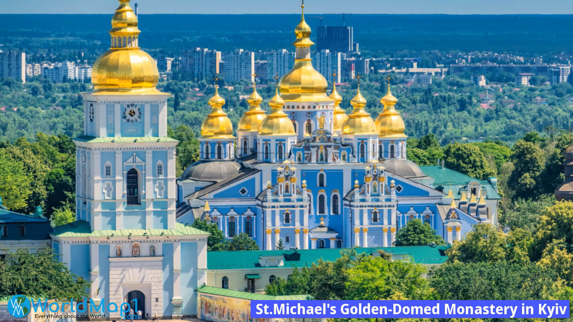 St Michael's Golden-Domed Monastery à Kiev